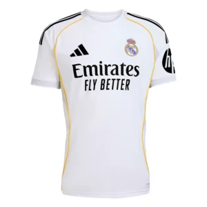 Real Madrid Mens Home Fan Jersey 25/26 White