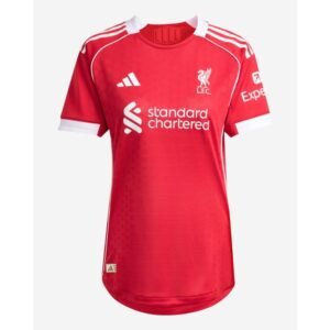LFC adidas Womens 25/26 Authentic Home Player Jersey