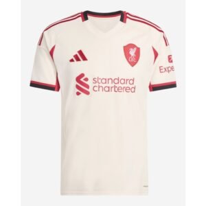 LFC adidas Mens 25/26 Authentic Away Fan Jersey