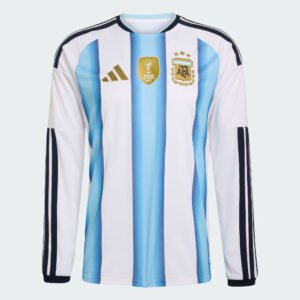 2026 FIFA World Cup Argentina Men's Fan Home Longsleeve Jersey