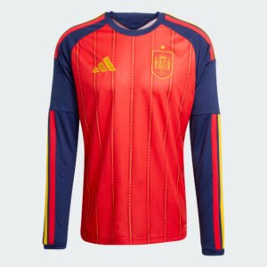 2026 FIFA World Cup Spain Men's Fan Longsleeve Jersey