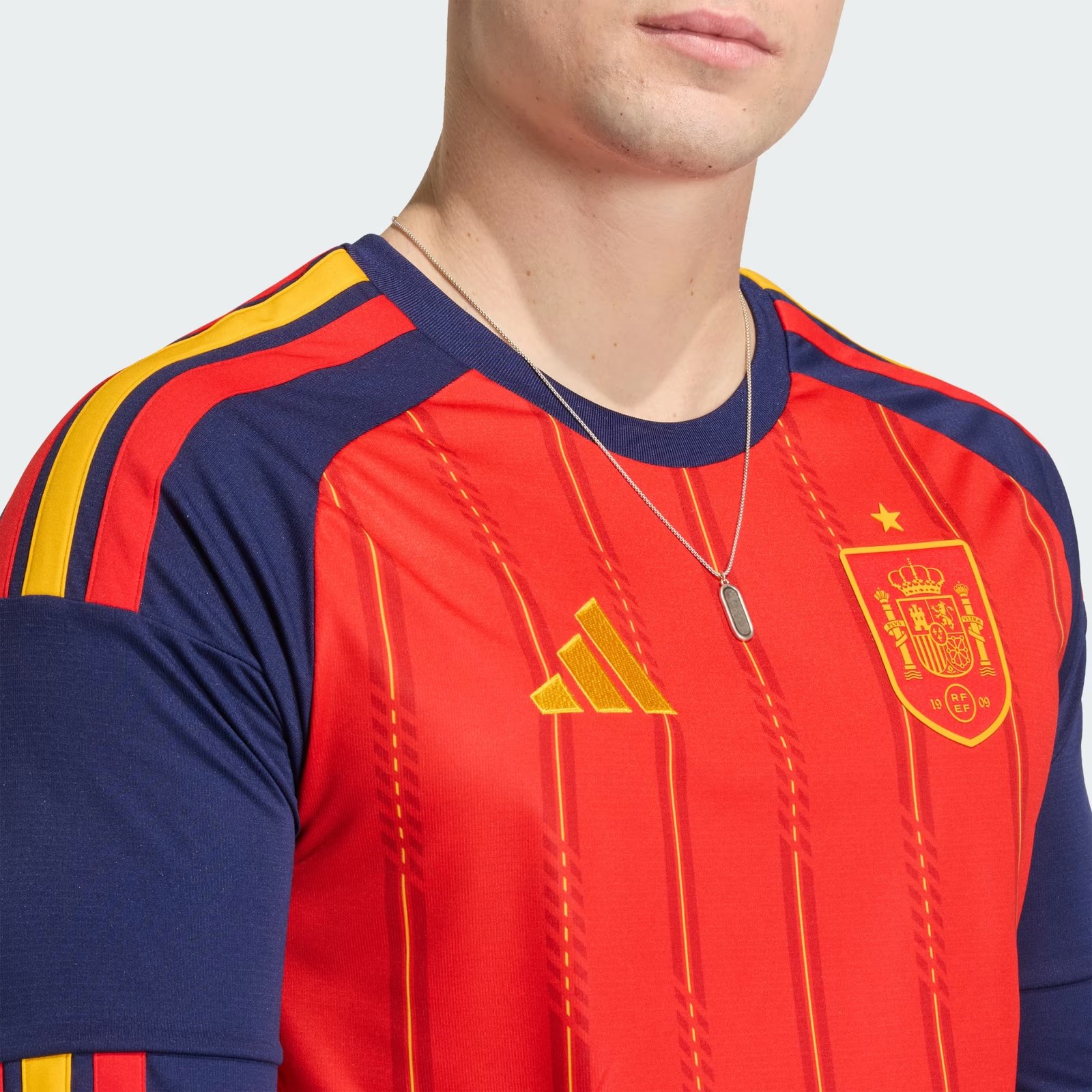 2026 FIFA World Cup Spain Men's Fan Longsleeve Jersey - Image 8