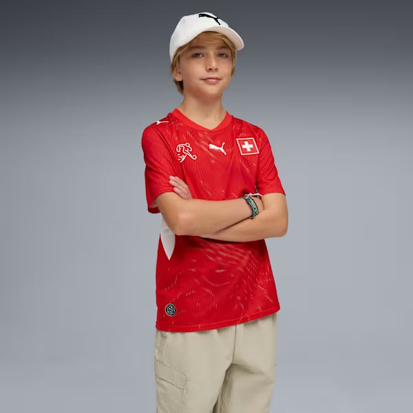 2026 FIFA World Cup Switzerland Kid's Fan Jersey - Image 2