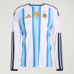 2026 FIFA World Cup Argentina Men's Home Player Longsleeve Jersey